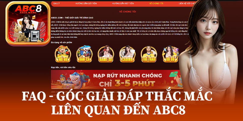 FAQ - Góc giải đáp thắc mắc liên quan đến ABC8